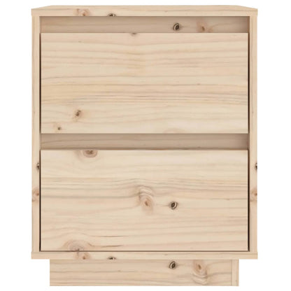 Berkfield Bedside Cabinets 2 pcs 40x35x50 cm Solid Wood Pine