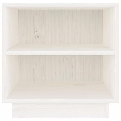 Berkfield Bedside Cabinets 2 pcs White 40x34x40 cm Solid Wood Pine