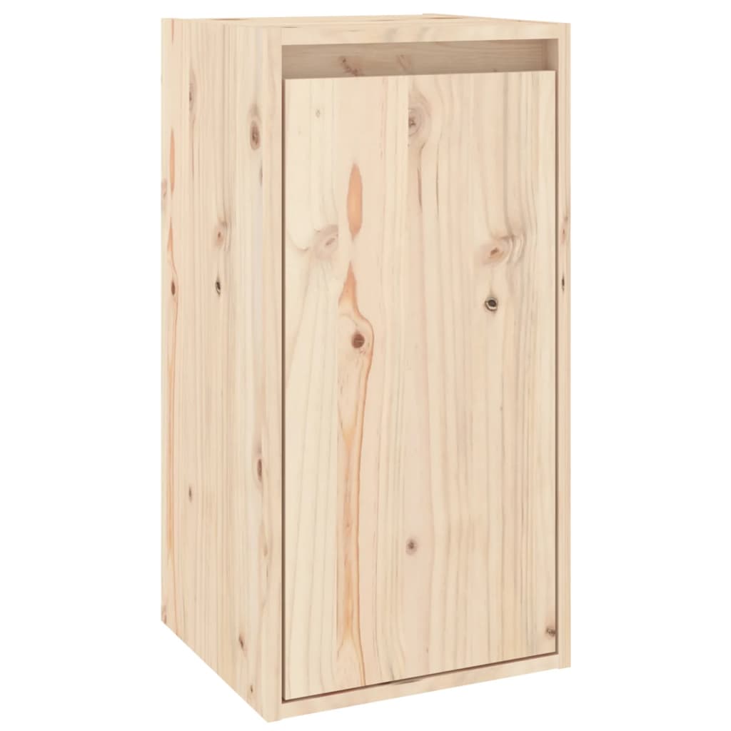 Berkfield Wall Cabinets 2 pcs 30x30x60 cm Solid Wood Pine