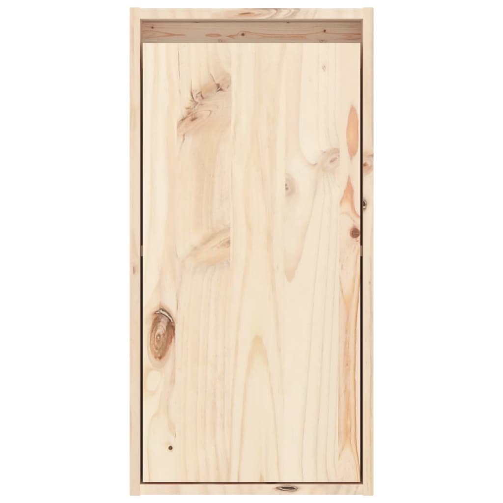 Berkfield Wall Cabinets 2 pcs 30x30x60 cm Solid Wood Pine
