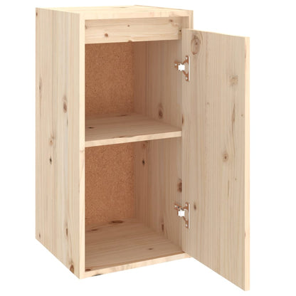 Berkfield Wall Cabinets 2 pcs 30x30x60 cm Solid Wood Pine