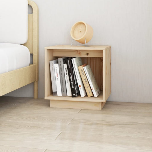Berkfield Bedside Cabinet 40x30x40 cm Solid Wood Pine