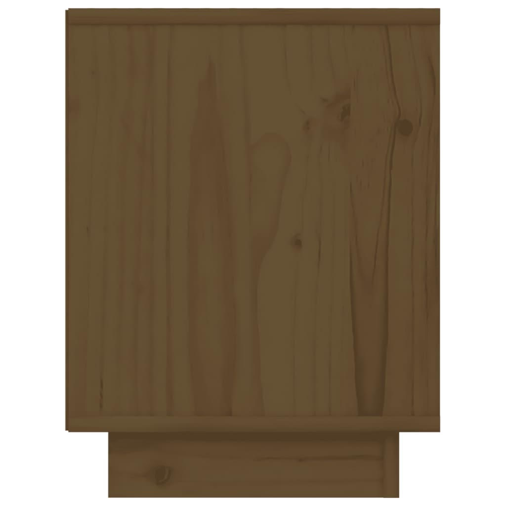 Berkfield Bedside Cabinets 2 pcs Honey Brown 40x30x40 cm Solid Wood Pine