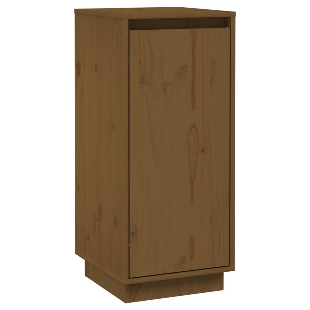 Berkfield Sideboard Honey Brown 31.5x34x75 cm Solid Wood Pine