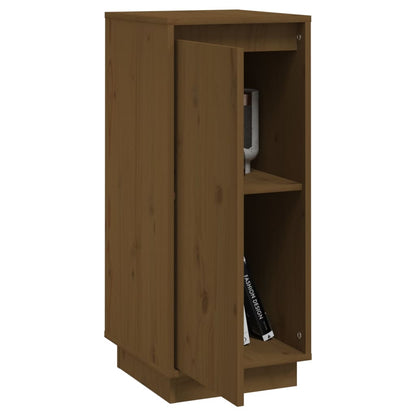 Berkfield Sideboard Honey Brown 31.5x34x75 cm Solid Wood Pine