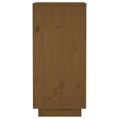 Berkfield Sideboard Honey Brown 31.5x34x75 cm Solid Wood Pine