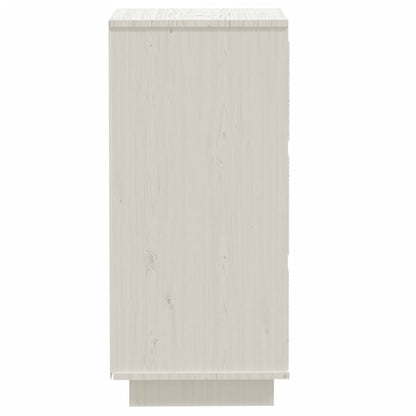 Berkfield Sideboards 2 pcs White 32x34x75 cm Solid Wood Pine