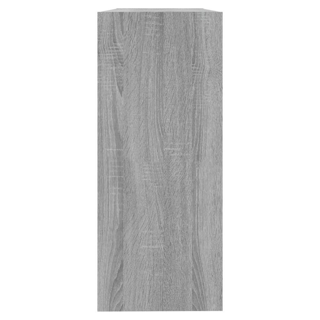 Berkfield Book Cabinet/Room Divider Grey Sonoma 100x30x72 cm