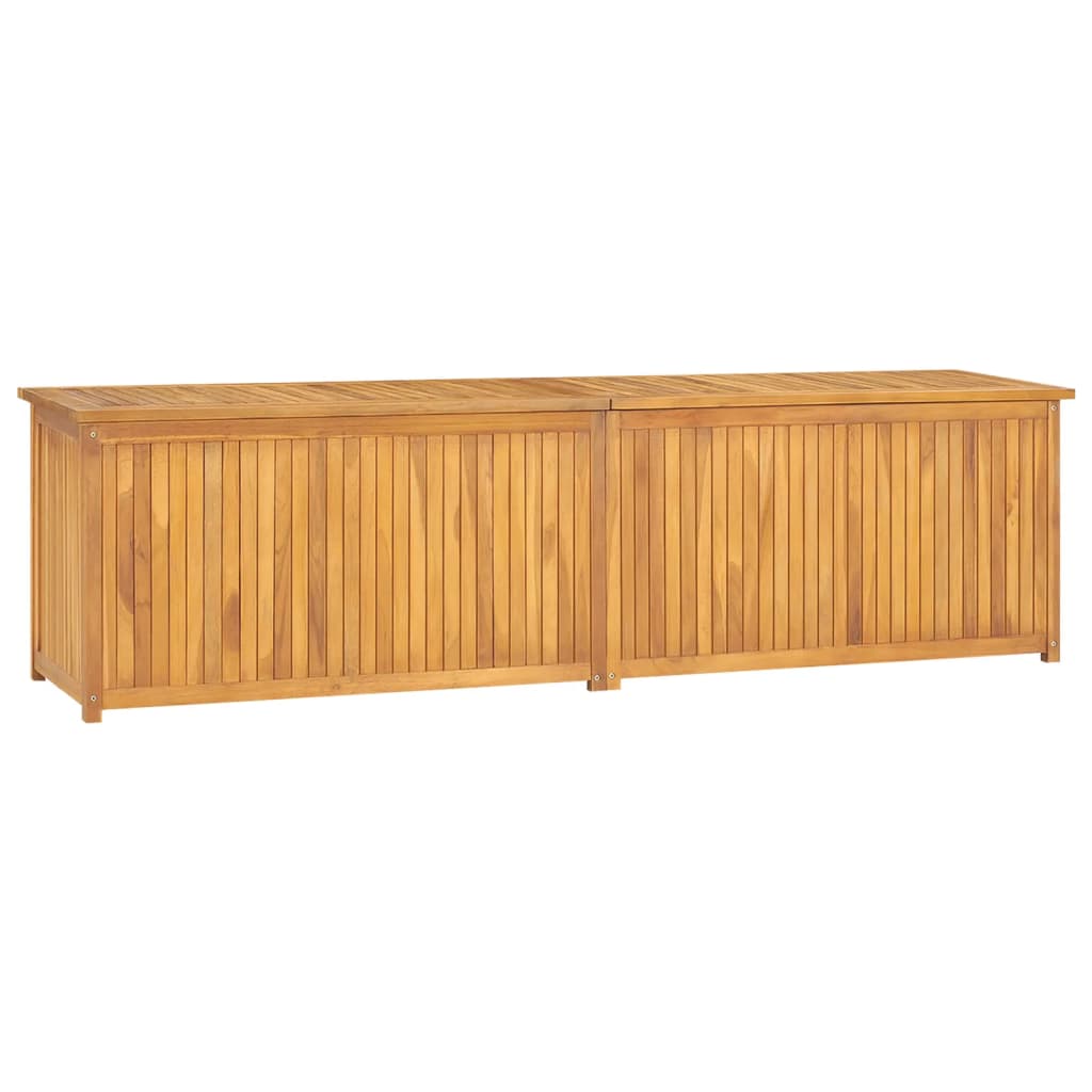 Berkfield Garden Box 200x50x55 cm Solid Wood Teak