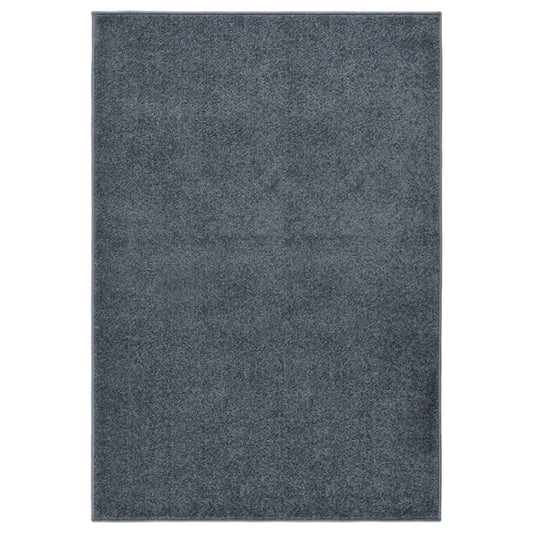 Berkfield Rug Short Pile 200x290 cm Anthracite