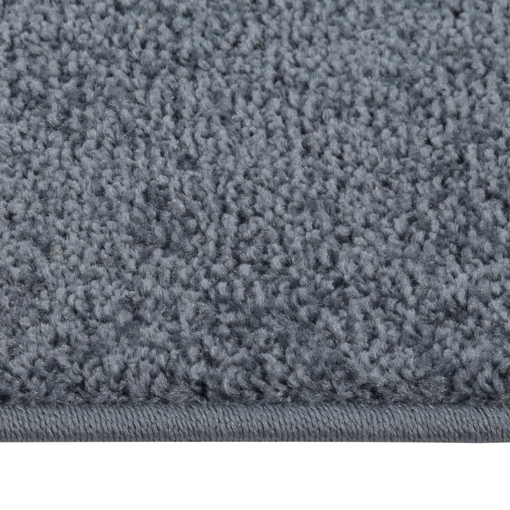 Berkfield Rug Short Pile 200x290 cm Anthracite