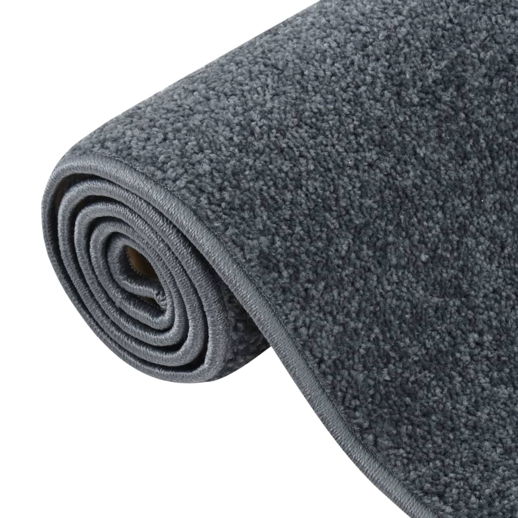 Berkfield Rug Short Pile 200x290 cm Anthracite