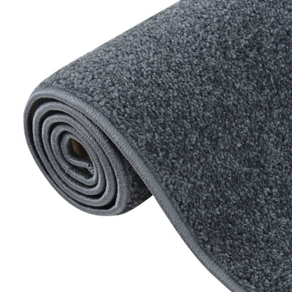 Berkfield Rug Short Pile 200x290 cm Anthracite