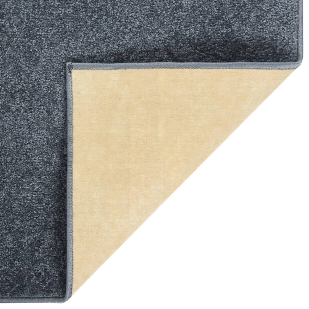 Berkfield Rug Short Pile 200x290 cm Anthracite