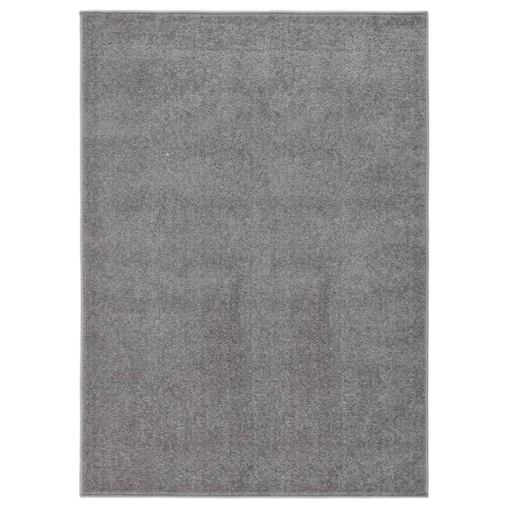 Berkfield Rug Short Pile 120x170 cm Grey