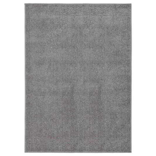 Berkfield Rug Short Pile 120x170 cm Grey