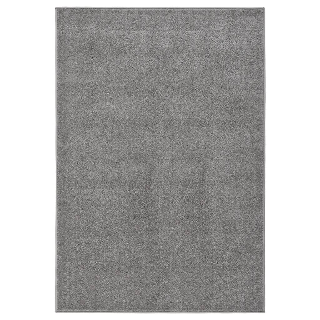 Berkfield Rug Short Pile 160x230 cm Grey