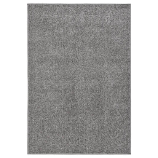 Berkfield Rug Short Pile 160x230 cm Grey