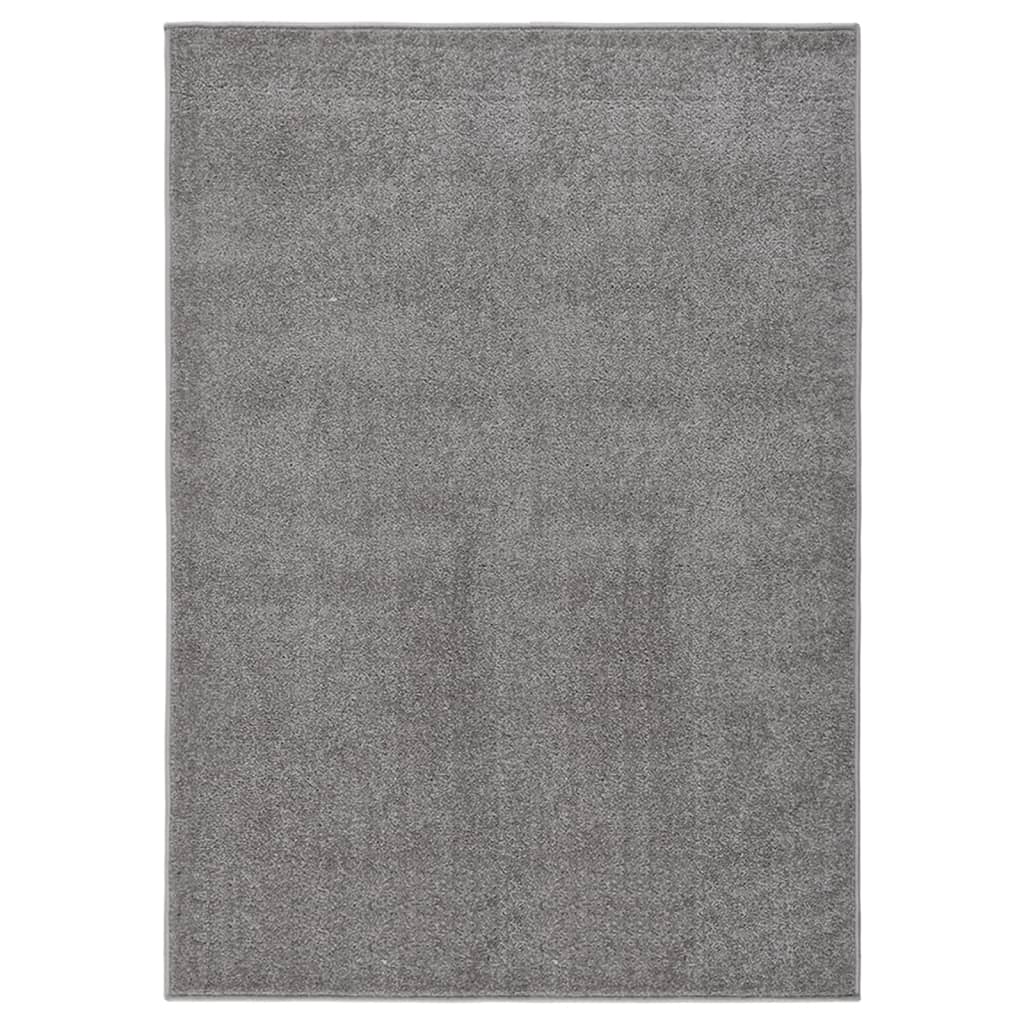 Berkfield Rug Short Pile 240x340 cm Grey