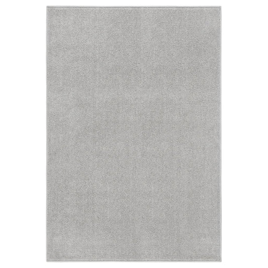 Berkfield Rug Short Pile 160x230 cm Light Grey