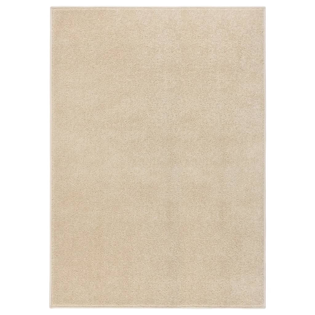 Berkfield Rug Short Pile 140x200 cm Beige