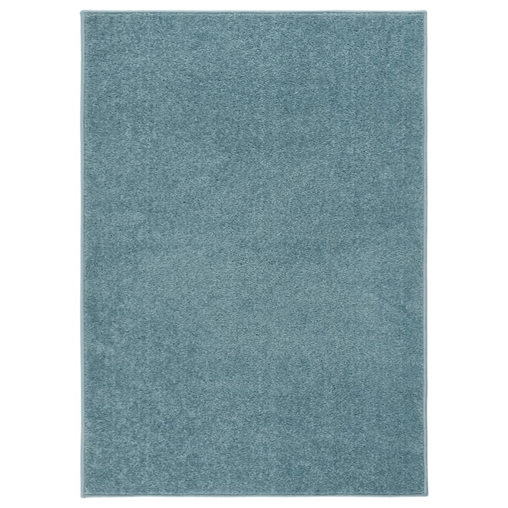 Berkfield Rug Short Pile 120x170 cm Blue