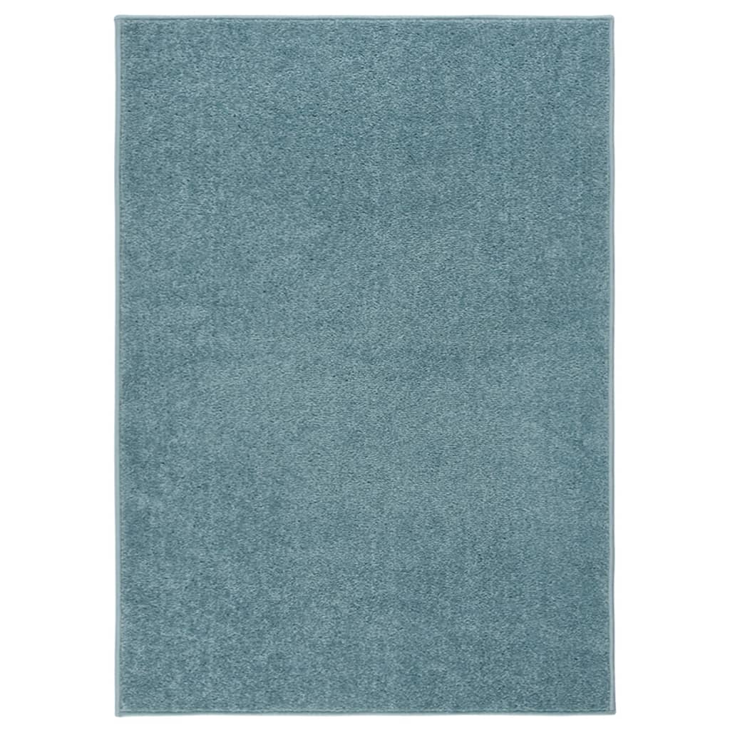 Berkfield Rug Short Pile 240x340 cm Blue