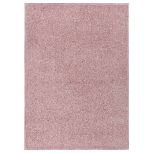 Berkfield Rug Short Pile 140x200 cm Pink
