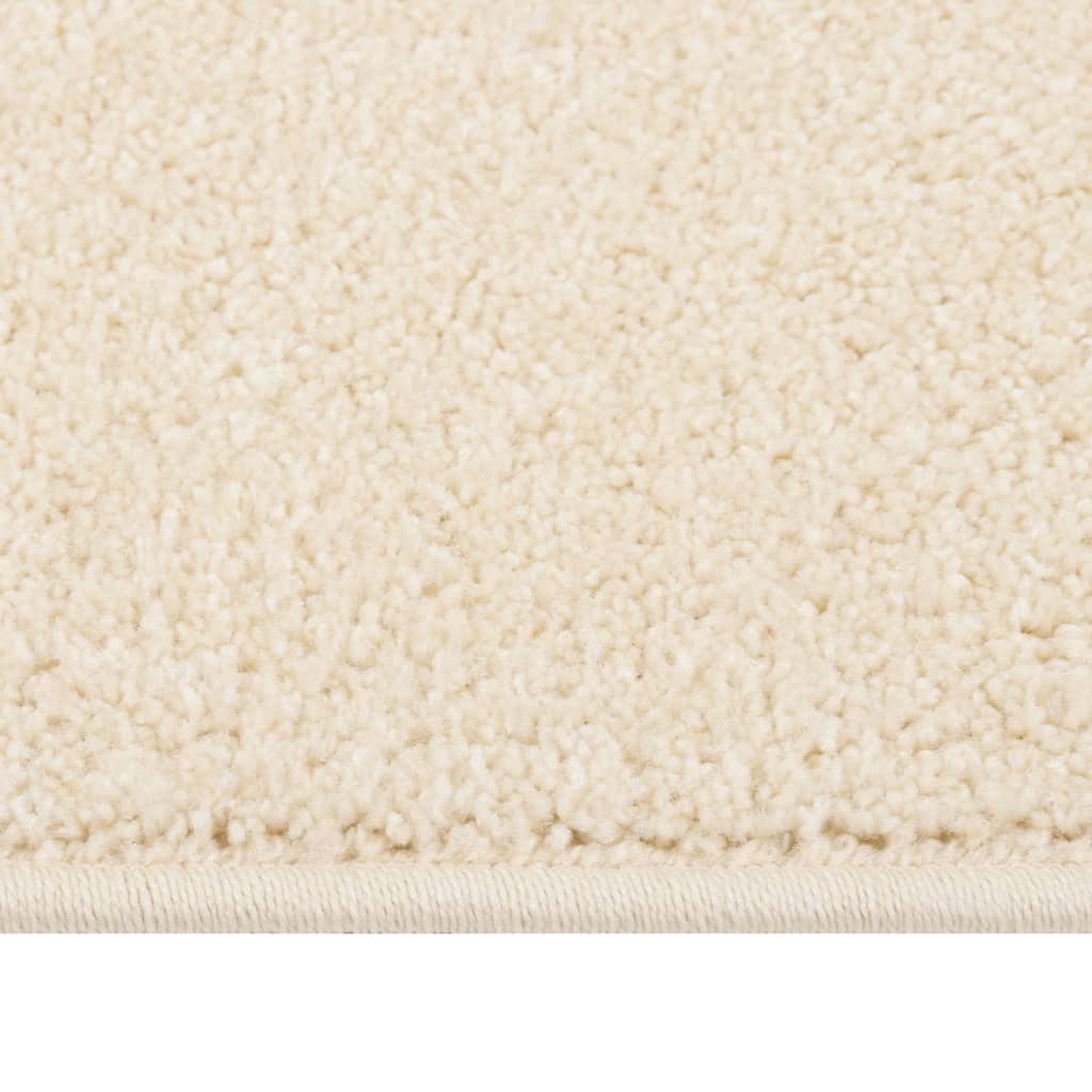 Berkfield Rug Short Pile 120x170 cm Cream