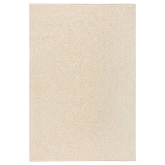 Berkfield Rug Short Pile 160x230 cm Cream