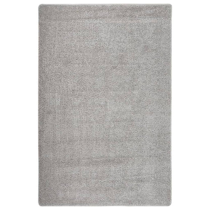 Berkfield Shaggy Rug Light Grey 200x290 cm Anti Slip