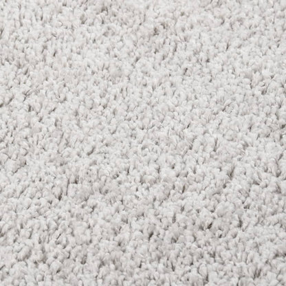 Berkfield Shaggy Rug Light Grey 200x290 cm Anti Slip