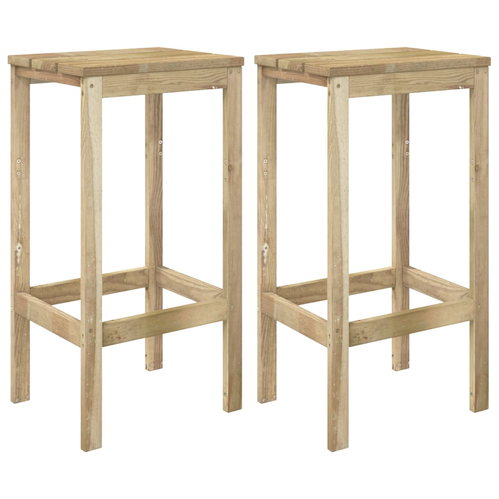 Berkfield 3 Piece Garden Bar Set Impregnated Pinewood