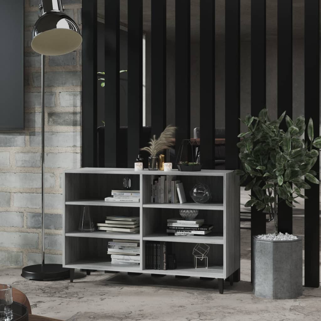 Berkfield Sideboard Grey Sonoma 103.5x35x70 cm Engineered Wood
