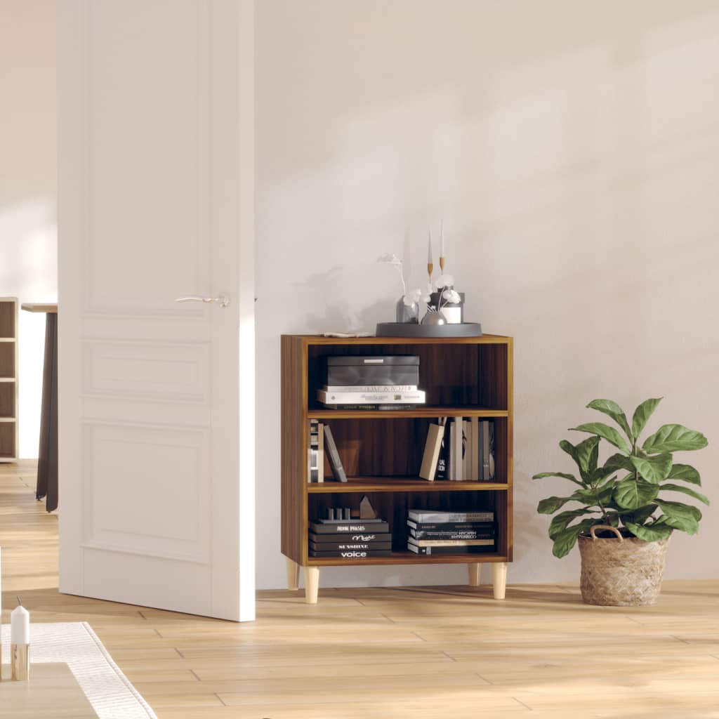 Berkfield Sideboard Brown Oak 57x35x70 cm Engineered Wood
