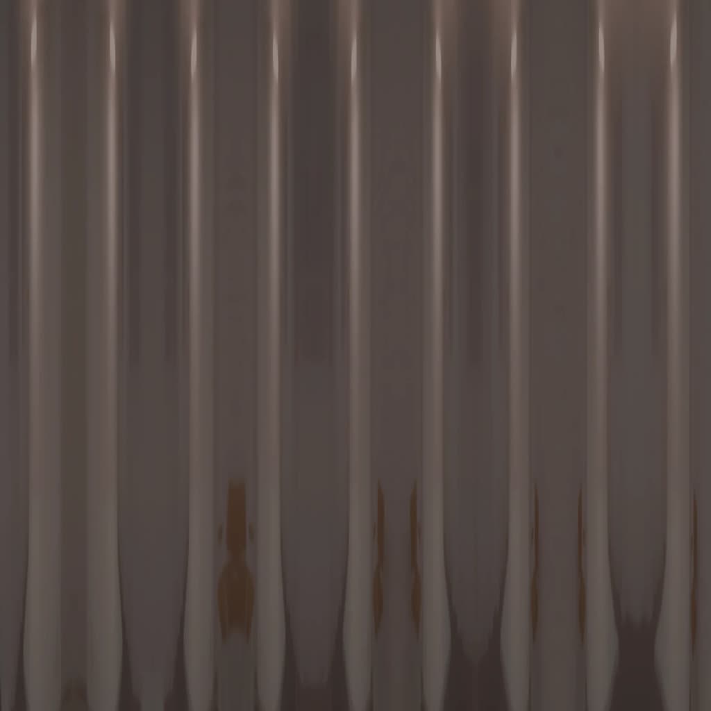 Berkfield Roof Panels 12 pcs Powder-coated Steel Brown 60x36 cm