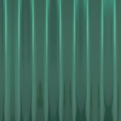 Berkfield Roof Panels 12 pcs Powder-coated Steel Green 80x36 cm