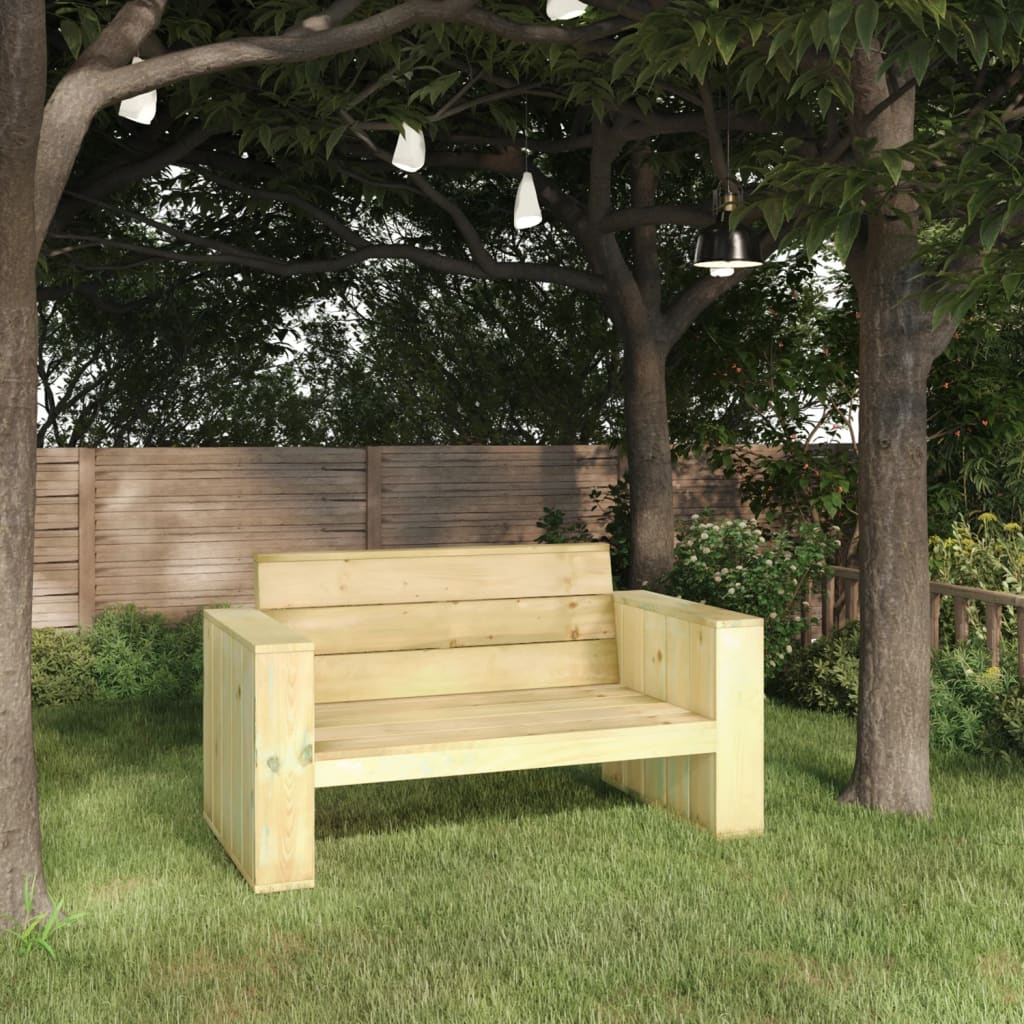 Berkfield Garden Bench 139 cm Impregnated Pinewood