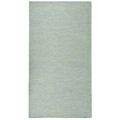 Berkfield Outdoor Flatweave Rug 80x150 cm Turquoise