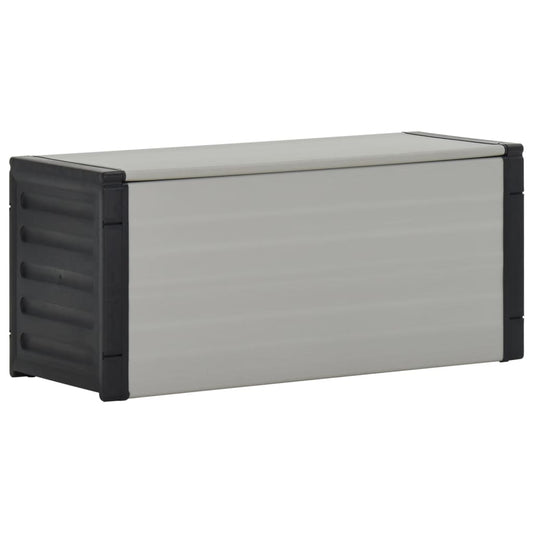 Berkfield Garden Waste Basket Grey 85x34x40 cm