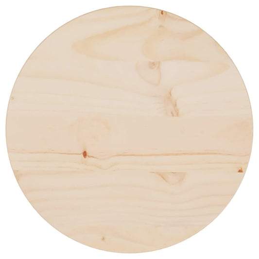 Berkfield Table Top �_�”�_30x2.5 cm Solid Wood Pine