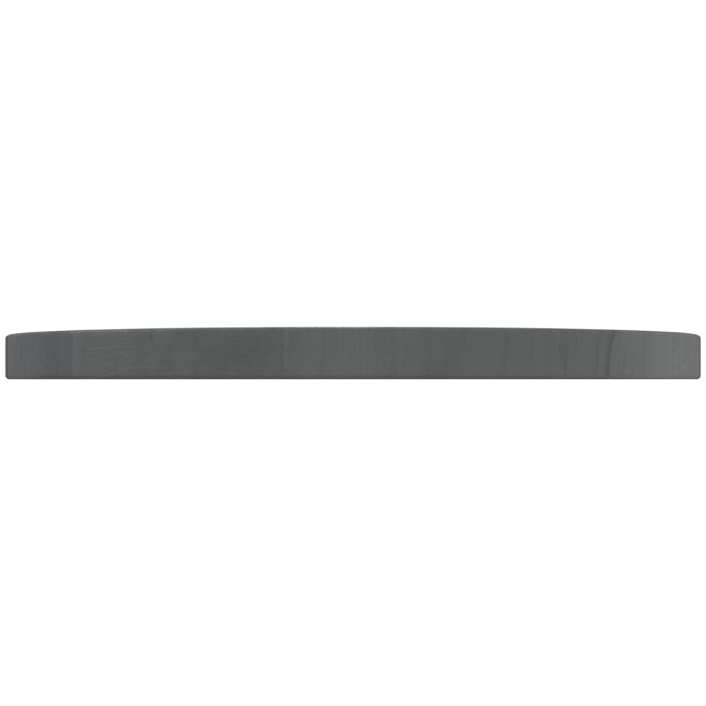 Berkfield Table Top Grey �_�”�_40x2.5 cm Solid Wood Pine