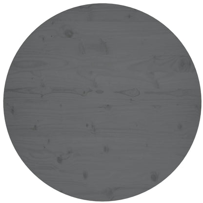 Berkfield Table Top Grey �_�”�_80x2.5 cm Solid Wood Pine