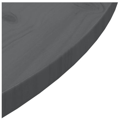 Berkfield Table Top Grey �_�”�_80x2.5 cm Solid Wood Pine