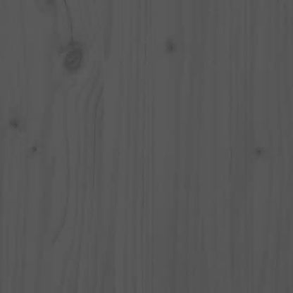 Berkfield Table Top Grey �_�”�_80x2.5 cm Solid Wood Pine