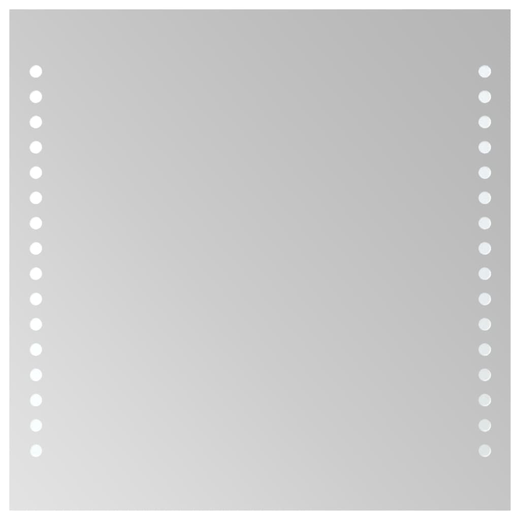 Berkfield LED Bathroom Mirror 30x30 cm