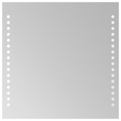 Berkfield LED Bathroom Mirror 30x30 cm