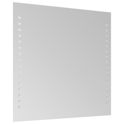 Berkfield LED Bathroom Mirror 30x30 cm