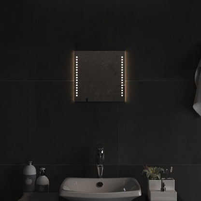 Berkfield LED Bathroom Mirror 30x30 cm