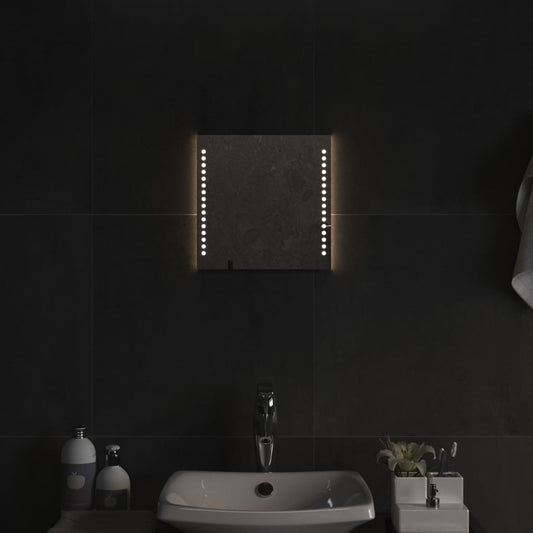 Berkfield LED Bathroom Mirror 30x30 cm
